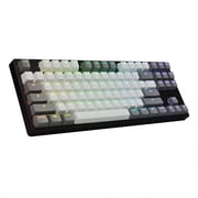Mini Keyboard Wired Bluetooth-compatible Wireless Dual Mode 87 for Key RGB Mechanical Keyboard Kailh BOX Switch For Tabl