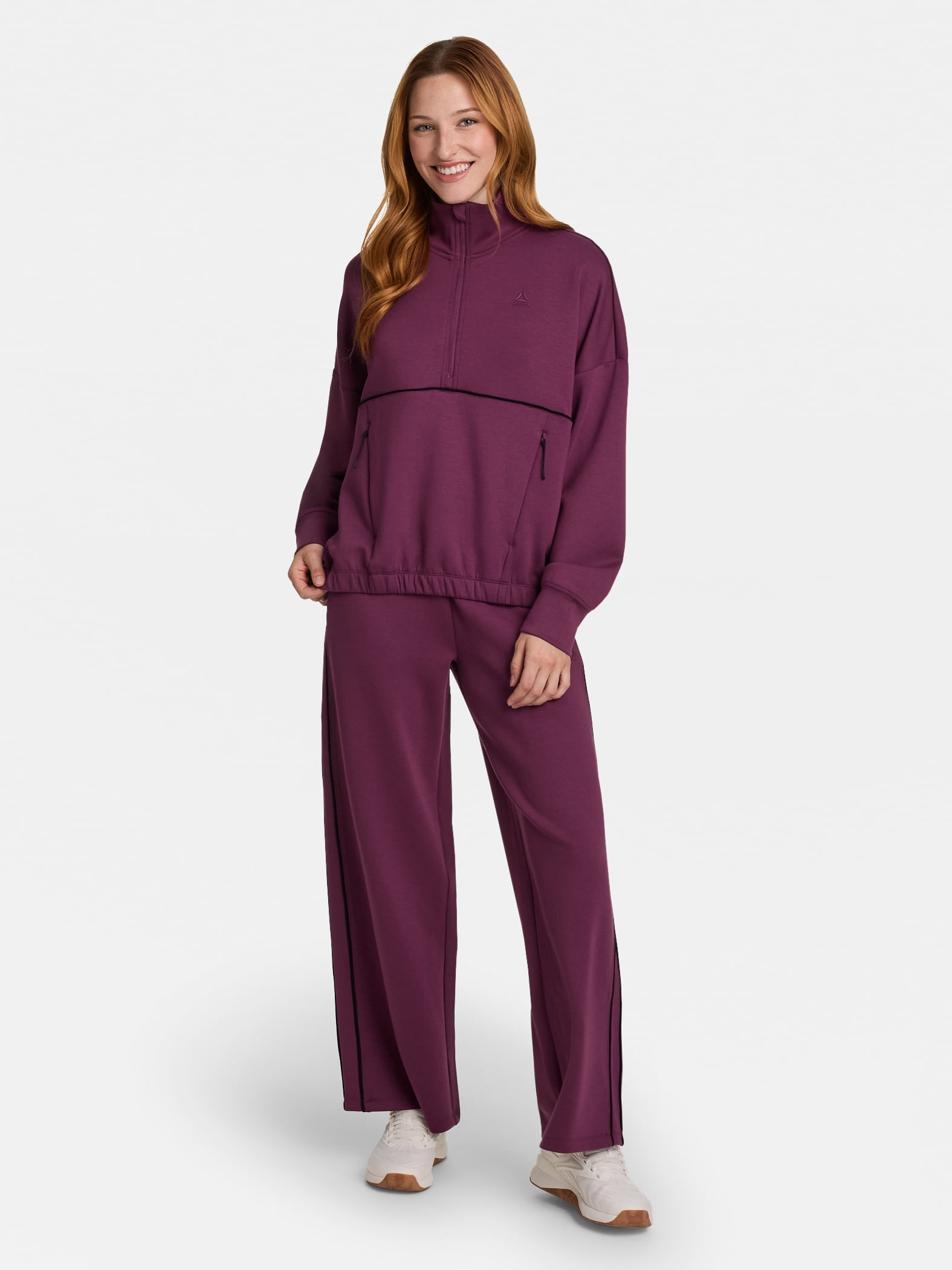 Reebok Women's Momentum 1/2 Zip Sweatshirt, Sizes XS-4X