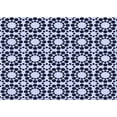 thumbnail image 1 of Ahgly Company Tapis Rectangulaire Lavable en Machine Intérieur Transitionnel Bleu Minuit, 6 Pieds x 9 Pieds, 1 of 7