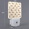 thumbnail image 2 of Goofa Heart Dachshund Night Light, Plug-in, Dusk to Dawn Sensor, Warm White, Ambient Lighting, Ideal Kids Adults Nightlight-US, 2 of 9