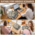 thumbnail image 7 of Haosy Accordion File Organizer Zipper Binder 500 Sheet 6-Tab Expanding File Folder Multi-Pocket 1.2 Inch 3 Ring Oil Painting Of Daisies, 7 of 7