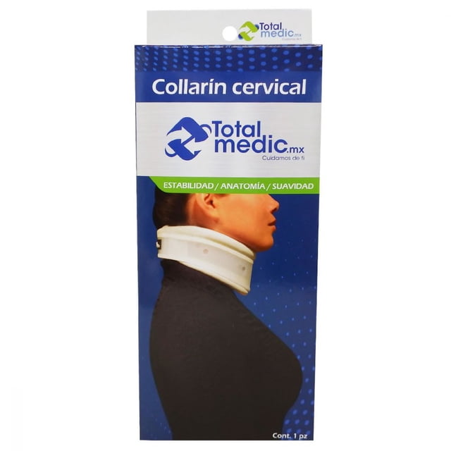 Collarín Cervical Rígido Thomas Talla Grande/Extragrande TOTAL MEDIC Thomas