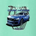 thumbnail image 3 of Wild Bobby 2025 Ford Mustang Dark Horse 500 HP 5.0L Men Tee, 3 of 5