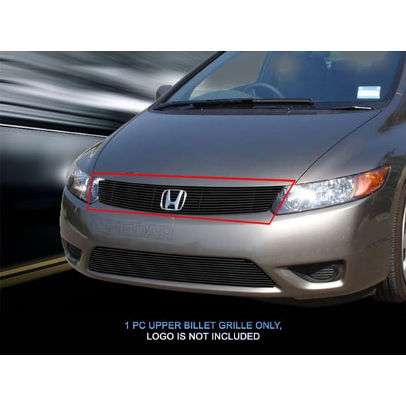 Fedar Main Upper Billet Grille For 2006-2007 Honda Accord Coupe