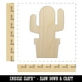 thumbnail image 2 of Cactus in Pot Solid Wood Shape Unfinished Piece Cutout Craft DIY Projects - 6.25 Inch Size - 1/4 Inch Thick, 2 of 7