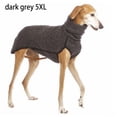 thumbnail image 4 of Billuyoard Ropa de invierno para mascotas, caminar, viajar, senderismo, abrigo cálido de cuello alto, suéter de Animal pequeño, jerséis, ropa, Suministros para perros Gris oscuro 5XL Billuyoard PT004347-16, 4 of 4