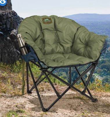 Tommy Bahama Destination Relaxation XL Jumbo Padded Club Chair (Green)
