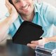 thumbnail image 3 of GOOHOCHY Estuche para 2 CD con capacidad para 40 unidades, estuche de viaje para DVD, protector con cremallera, estuche para CD, estuche para CD para coche, billetera para guardar CD, 3 of 8