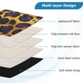 thumbnail image 3 of FORMRS 15-15.6 inch Laptop Sleeve Case Soft Carrying Quilted Computer Bag Cover, Purple Leopard Print, 3 of 7