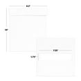 thumbnail image 5 of Koyal Wholesale Sturdy White Wedding Day Card Box Rustic Wood with String Lights Wedding Gift Boxes for Cards, 5 of 5