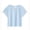 M2 Blue, variant on Tfken Summer Girls Tshirts Solid Color Short Sleeve Crew Neck Tops Casual Daily Wear Children Soft T-Shirts Black Size 5-6 Years