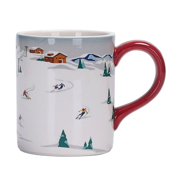 Canadiana Winter Scene Mug