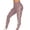 Pink, variant on Lovzfmll Women's Cropped Pants, Mid Rise Football Print Stretch Leggings, Casual Slim Ankle Length Pants Blue, S
