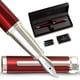 thumbnail image 1 of Ellington Pens Juego de pluma estilográfica de lujo - Plumas estilográficas para escribir - Punta media suave - Incluye convertidor de tinta recargable 3 cartuchos de tinta [negro y azul] Caja de rega, 1 of 7