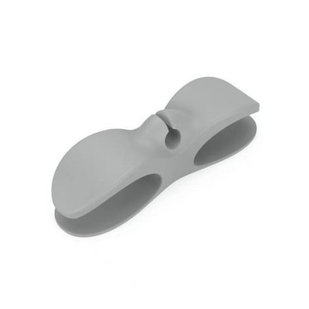 Line storage Charger Plug Wire Holder Thread Trimmer Kitchen Wall Hanging Cable Management Clips Clips Holder Bobbin Winder Cord Winder Organizer Wire Fixer GREY