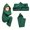Green, variant on Sleep Pod, 360° Wrap Wearable Blanket, Breathable Stretch Fabric Sleep Sack, Hug Pressure Therapy Compression Sack, Kids Teens & Adults