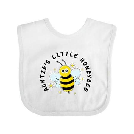 

Inktastic Auntie s Little Honeybee Gift Baby Boy or Baby Girl Bib