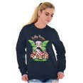 thumbnail image 4 of Betty Boop Mushroom Fairy Wings Women Plus Size Crewneck Sweatshirt Brisco Brands 5X, 4 of 5