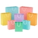thumbnail image 1 of Surtido de bolsas de regalo de Pascua Hallmark (8 bolsas: 3 pequeñas de 6 pulgadas, 3 medianas de 9 pulgadas, 2 grandes de 13 pulgadas), azul pastel, rosa, amarillo, morado, naranja, verde para cumple, 1 of 6