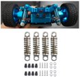 thumbnail image 3 of Amortiguador de choque de 27 mm apto para WlLoys P929 P939 K989 1/28 RC Car Plata Sunnimix mini coche amortiguador, 3 of 7