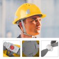 thumbnail image 4 of Protective Helmet, Reliable Classical Stable Construction Site Helmet, Short Brim Design Electrician for Welder Repairer Worker, 4 of 8