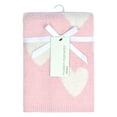 thumbnail image 5 of Modern Moments by Gerber Infant Baby Boy or Girl Unisex Soft Cozy Viscose Blanket, Hearts, 5 of 6