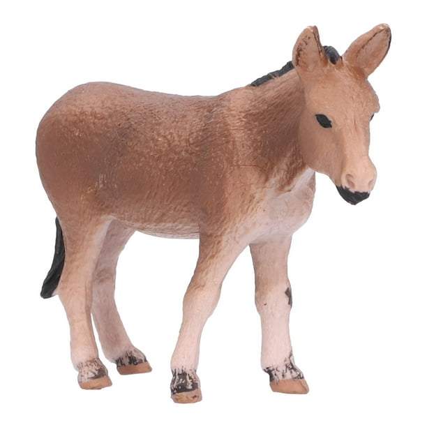 Figura de ñu, simulación de burro salvaje, aprendizaje de animales, criaturas de juguete, figuras, juguetes, experiencia incomparable
