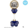 thumbnail image 2 of Congratulations Grad Gold Glitter Dots 18 Inch Foil Mylar Balloon [82287], 2 of 5