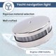 thumbnail image 2 of Boat Light Bi-Color Bow Light LED Navigation Lights Red & Green Stainless Steel for Marine Boat Pont, 2 of 5