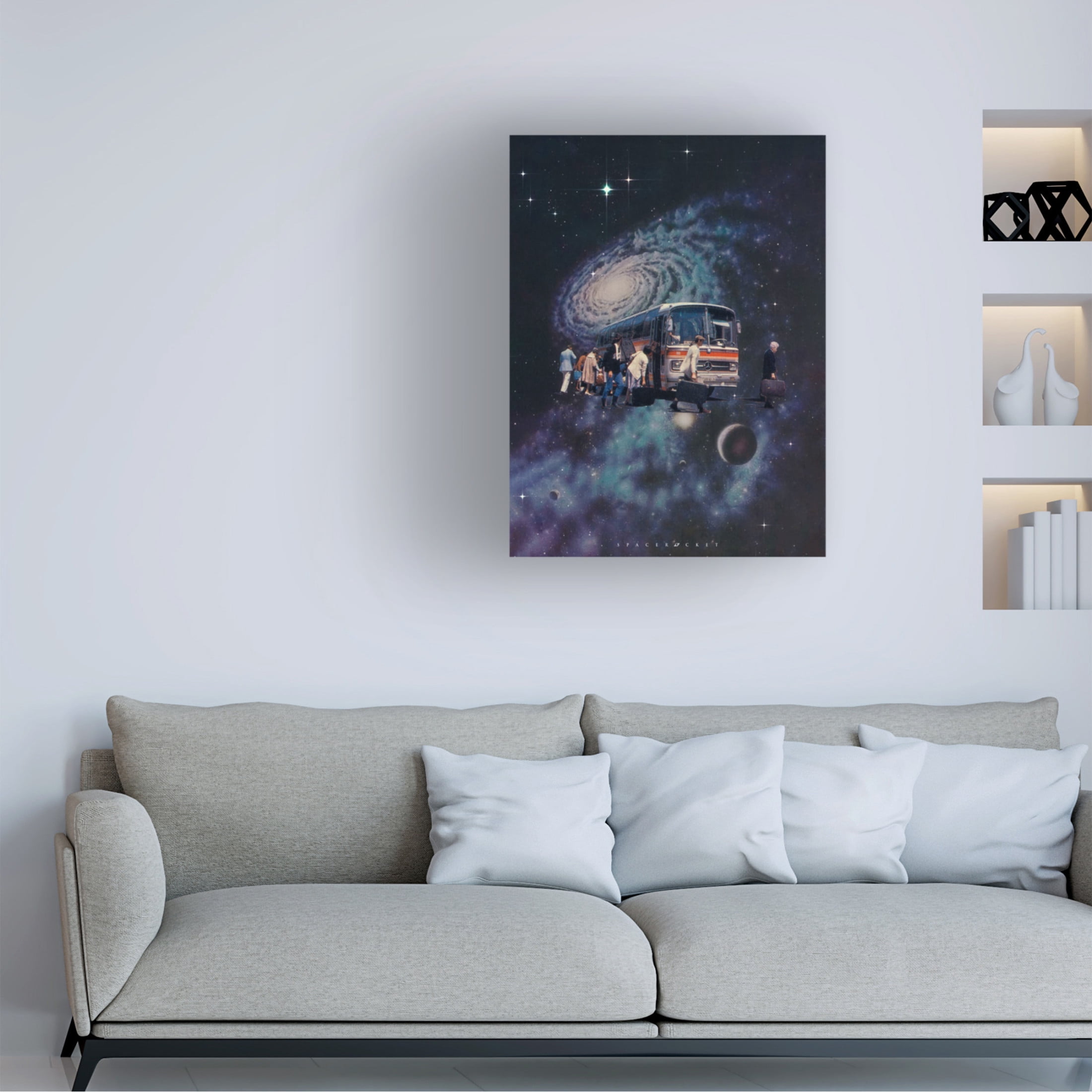 Trademark Fine Art spacerocket art  645 Canvas Wall Art
