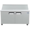 thumbnail image 4 of 2-Door Mega Top Refrigerated Sandwich Prep Table in Stainless Steel, 15 cu. ft. SPTR-2D-15C-LT., 4 of 7