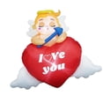 thumbnail image 2 of Decoraciones inflables del Día de San Valentín Cupido inflable de San Valentín con decoración de corazón decoración artística navideña para proponer, 2 of 10