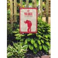 thumbnail image 2 of LADDKE Red Vintage Circus Show Elephant Border Doodle Event Arena Garden Flag Decorative Flag House Banner 28x40 inch, 2 of 2
