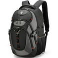 thumbnail image 1 of Swissdigital Design Mochila Para Portátil Empresarial Con Puerto De Carga Usb Inteligente Mochila De Viaje Para Portátiles De 15,6 Pulgadas (Vector Sd803-02 Negro/Gris), 1 of 9
