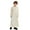 Beige, variant on Tiweut Boys Tops Arabic Thobe Long Sleeve Crew Neck Robe Teenage Embroidered Children's Wear Coat for Boy Beige,3-4 Y