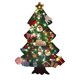 thumbnail image 4 of Juguete Montessori para bebé, 32 Uds., árbol de Navidad de fieltro DIY, tablero ocupado para niños pequeños, regalo de árbol de Navidad para niño y niña, decoraciones de adorno de pared para puerta, 4 of 5