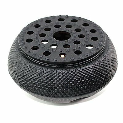 Red/Black Hobnail Dot Japanese Cast Iron Tea Cup 