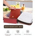 thumbnail image 4 of Transporteur de Casserole Isolé pour Aliments Chauds Ou Froids 9x13 - Contenant Alimentaire Isolé Réchauffeur de Sac avec Tapis Résistant à la Chaleur pour Fêtes Potluck Pique-Nique Barbecues Convient aux Plats à Casserole Ou de Cuisson 9 Pouces x 13 Pouces, 4 of 8