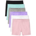 thumbnail image 1 of Pantalones cortos Cartwheel The Children's Place Girls Gum Drop, paquete de 6, 1 of 4