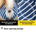 thumbnail image 5 of Bobasndm Surgical Recovery Suit for Dogs, Abdominal Wound Protector, After Surgery, E-Neck Alternative for Dogs, Underwear and Pets, 5 of 9