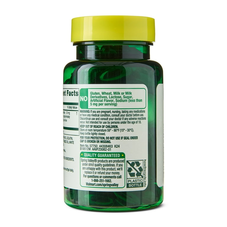 Spring Valley Aloe Vera Gel Dietary Supplement for Digestive Health, 50  Softgels HSA/FSA Eligible - Walmart.com