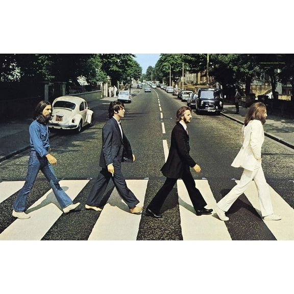 The Beatles Abbey Road Textile Poster