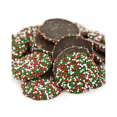 Christmas Nonpareils Dark Chocolate Candy Nonpariels 1