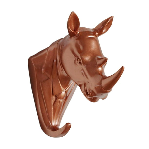 Soporte para Sombrero de Pared Gloria Rhinoceros Resina
