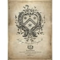 thumbnail image 2 of Jeffries, Oliver 15x18 White Modern Wood Framed Museum Art Print Titled - Heraldry IV, 2 of 4