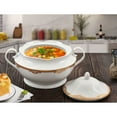 thumbnail image 5 of Lorren Home Trends Porcelain Souptureen w/Lid Catherine, 5 of 5