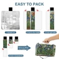 thumbnail image 4 of Awypu Simulation Painted Texture Gogh Famous Classic Square Outdoor Picnic Mat for Camping Hiking Festivals 58.3x58.3in, 4 of 6