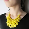 thumbnail image 2 of Collar llamativo con forma de burbuja y aretes para mujer Collar llamativo con forma de burbuja y aretes, 2 of 5