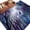 Blue, variant on Brunt Orange Sunset Round Living Room Rugs 6 ft, Watercolor Cactus Plant Desert Washable Area Rug with Non-Slip Sturdy Edge Binding Round Carpet for Kitchen Office Bedroom