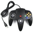 thumbnail image 2 of LUXMO N64 Classic USB Controller, Retro N64 USB Wired PC Controller Joystick for Windows PC & Mac Retro Pie(Black), 2 of 4